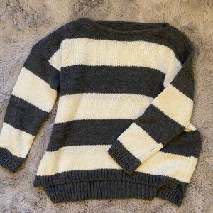 Brandy Melville striped knit sweater